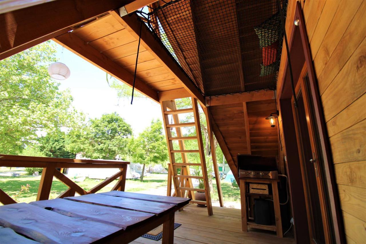 Habitat Createur - Hebergements Insolites Au Camping Municipal "Les Ecureuils" Recoubeau-Jansac Екстер'єр фото