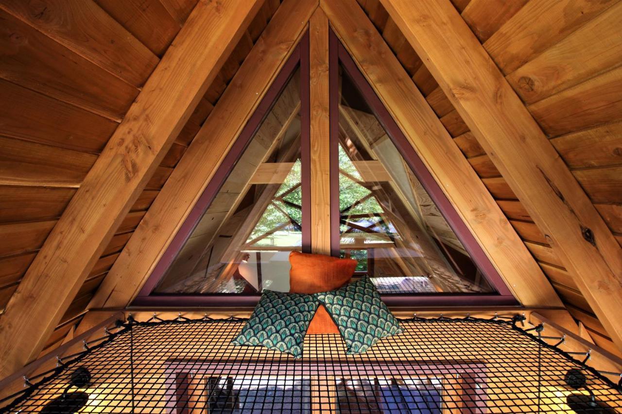 Habitat Createur - Hebergements Insolites Au Camping Municipal "Les Ecureuils" Recoubeau-Jansac Екстер'єр фото