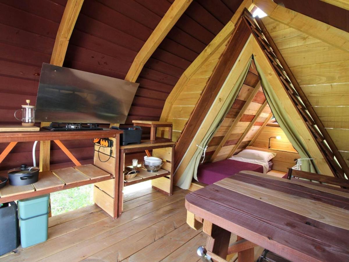 Habitat Createur - Hebergements Insolites Au Camping Municipal "Les Ecureuils" Recoubeau-Jansac Екстер'єр фото