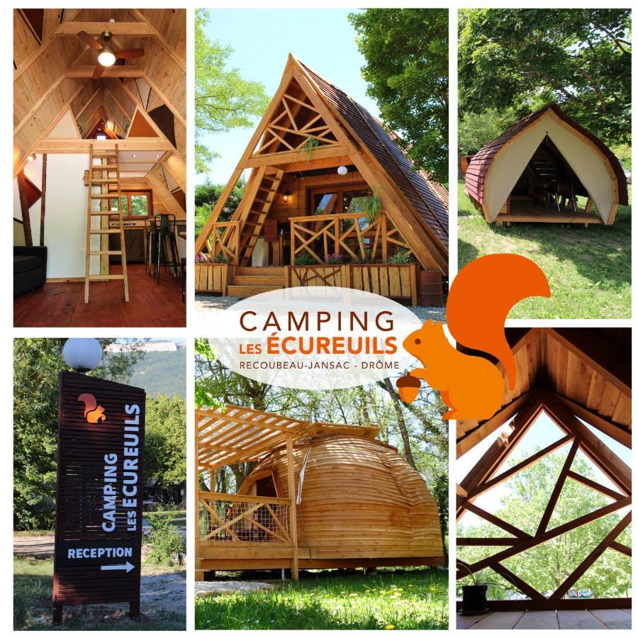 Habitat Createur - Hebergements Insolites Au Camping Municipal "Les Ecureuils" Recoubeau-Jansac Екстер'єр фото