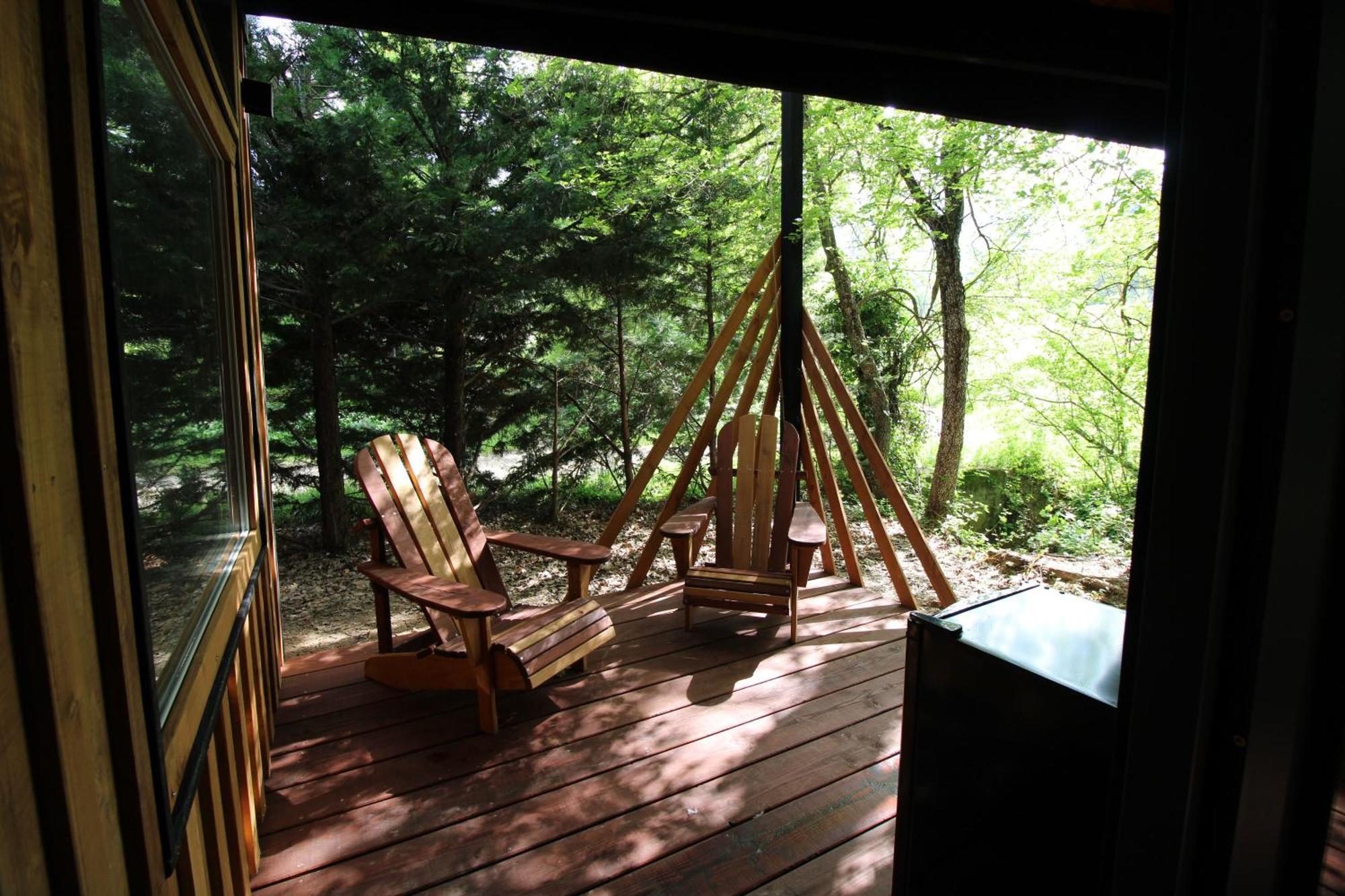 Habitat Createur - Hebergements Insolites Au Camping Municipal "Les Ecureuils" Recoubeau-Jansac Екстер'єр фото